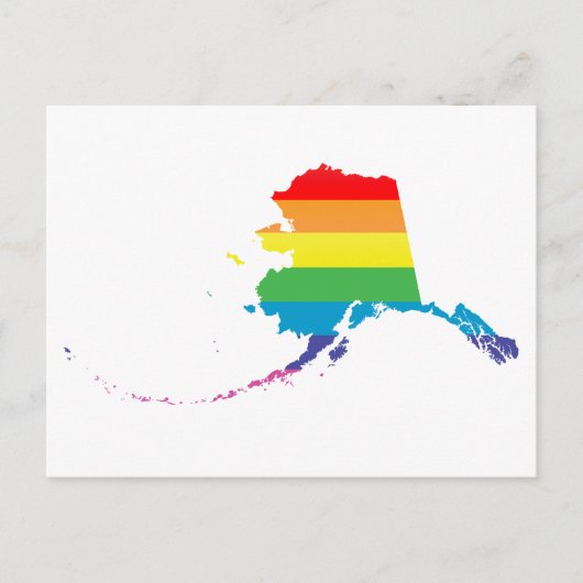 alaska pride . briefkaart (Voorkant)