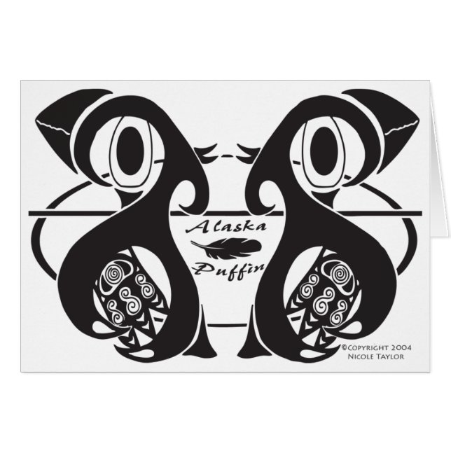 Alaska Puffin (Voorkant Horizontaal)