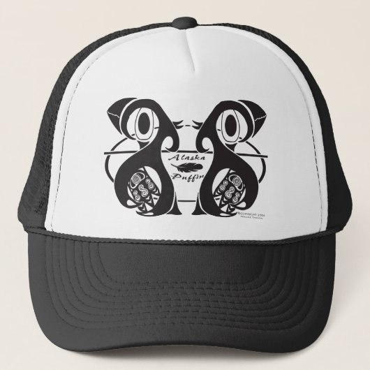 Alaska Puffin Trucker Pet (Voorkant)