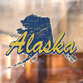Alaska Raamsticker (Vel 2)