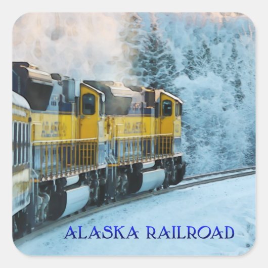 Alaska Railroad - Envelope Stickers (Voorkant)