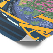 Alaska Railroad Scene - Curry, Alaska Poster (Hoek)