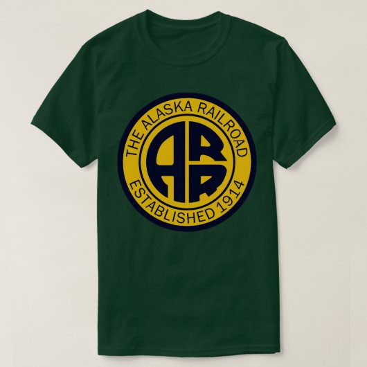 Alaska Railroad T-shirt (Design voorkant)