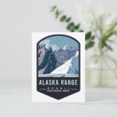 Alaska Range Denali National Park Briefkaart (Staand voorkant)