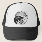 Alaska Raw Fur Logo Trucker Pet (Voorkant)