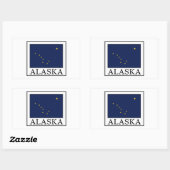 Alaska Rechthoekige Sticker (Vel)