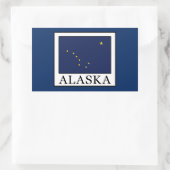 Alaska Rechthoekige Sticker (Tas)
