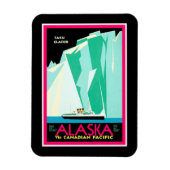 Alaska Reismagneet Magneet (Verticaal)