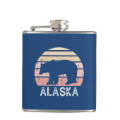 Alaska Retro Beer Heupfles (Voorkant)