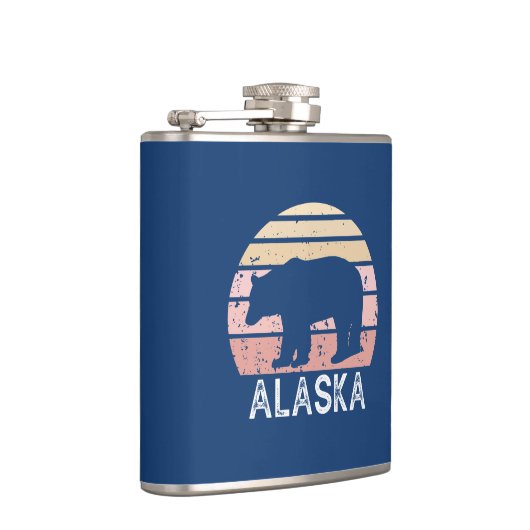 Alaska Retro Beer Heupfles (Rechts)