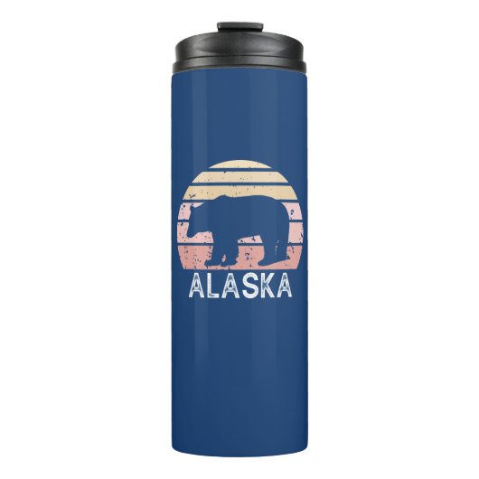 Alaska Retro Beer Thermosbeker (Voorkant)