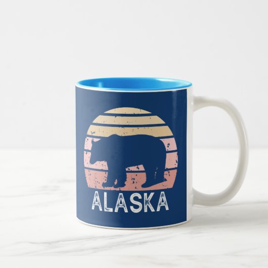Alaska Retro Beer Tweekleurige Koffiemok (Rechts)