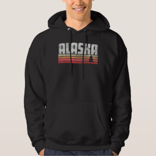 Alaska Retro Style  70s 90s Mannen Vrouwen Hoodie