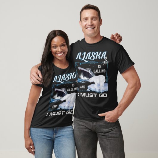 Alaska roept en ik moet gaan - Funny Cruising T-shirt (Unisex)
