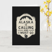 ALASKA ROEPT OP KAART (Gele Bloem)