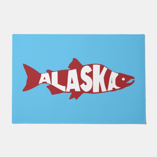 Alaska Salmon Deurmat (Voorkant)