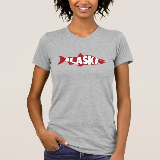 Alaska Salmon T-shirt (Voorkant)