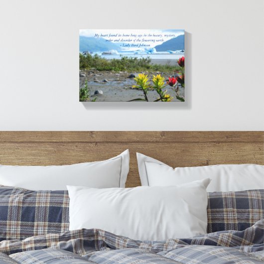 Alaska Scenery Canvas Afdruk (Insitu (Slaapkamer))