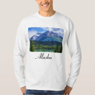 Alaska Schilderachtig Byway Mountain T-shirt