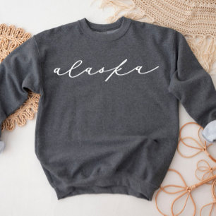 Alaska Script State Dames Sweatshirt