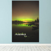 Alaska Sigh.... Canvas Afdruk (Insitu (Houten vloer))