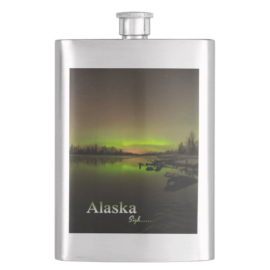 Alaska Sigh.... Heupfles (Voorkant)