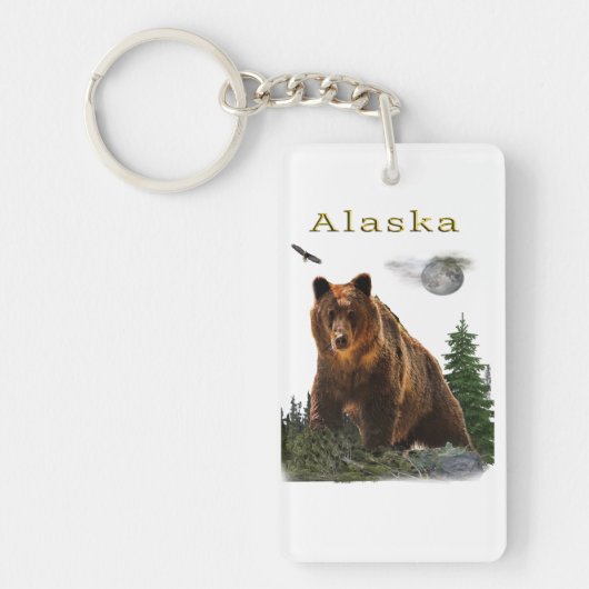 Alaska Sleutelhanger (Voorkant)