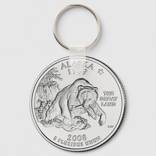 Alaska Sleutelhanger (Voorkant)
