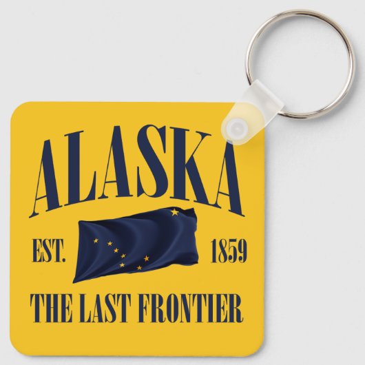 Alaska Sleutelhanger (Achterkant)