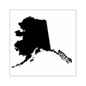 Alaska Solid Rubber Art Stamp Rubberstempel (Afrduk)