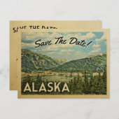 Alaska sparen de Datum Briefkaarten (Voorkant / Achterkant)