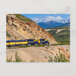 Alaska-spoorweg briefkaart