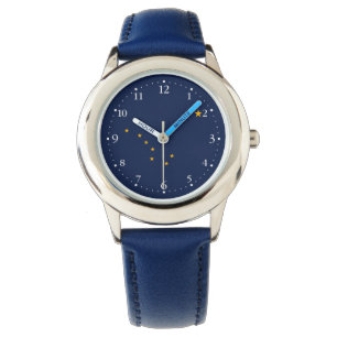 Alaska Staatsvlag Horloge