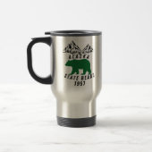 Alaska State Beren 1957 Retro Black Design Reisbeker (Links)