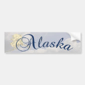 Alaska State Bumpersticker (Voorkant)