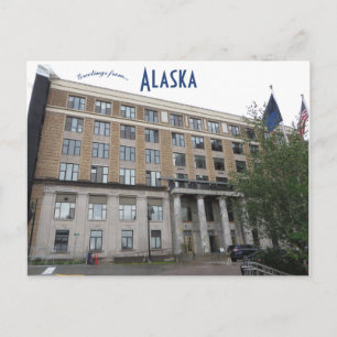 Alaska State Capitol Building Briefkaart