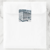 Alaska State Capitol in juni 1930  Vierkante Sticker (Tas)