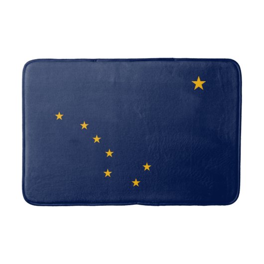 Alaska State Flag Design Badmat (Voorkant)