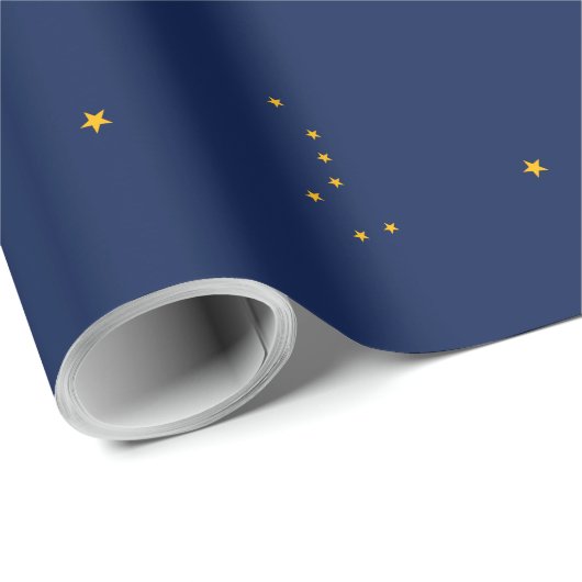 Alaska State Flag Design Cadeaupapier (Rol Hoek)