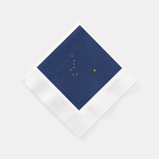 Alaska State Flag Design Servetten (Hoek)