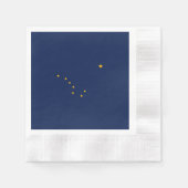 Alaska State Flag Design Servetten (Voorkant)