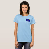 Alaska State Flag Fleece Jacket T-shirt (Voorkant volledig)