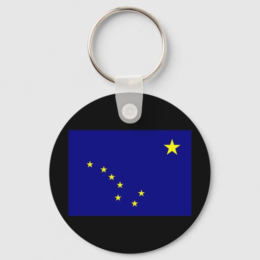 Alaska State Flag Sleutelhanger (Voorkant)