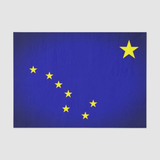 Alaska State Flag Tissue Paper Tissuepapier (Voorkant)