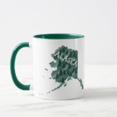 Alaska State Map Illustration Mok (Links)