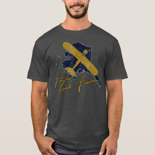 Alaska State Pilot Series T-shirt Vliegtuig