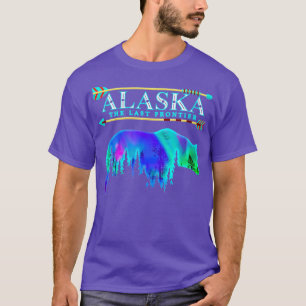 Alaska State Pride Alaska Northern Lights Alaskan T-shirt