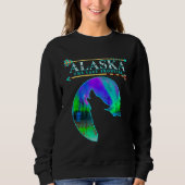 Alaska State Pride Alaska Northern Lights Alaskan Trui (Voorkant)