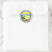 Alaska State Seal Sticker (Tas)