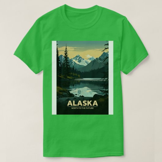 Alaska State Travel TShirt (Design devant)